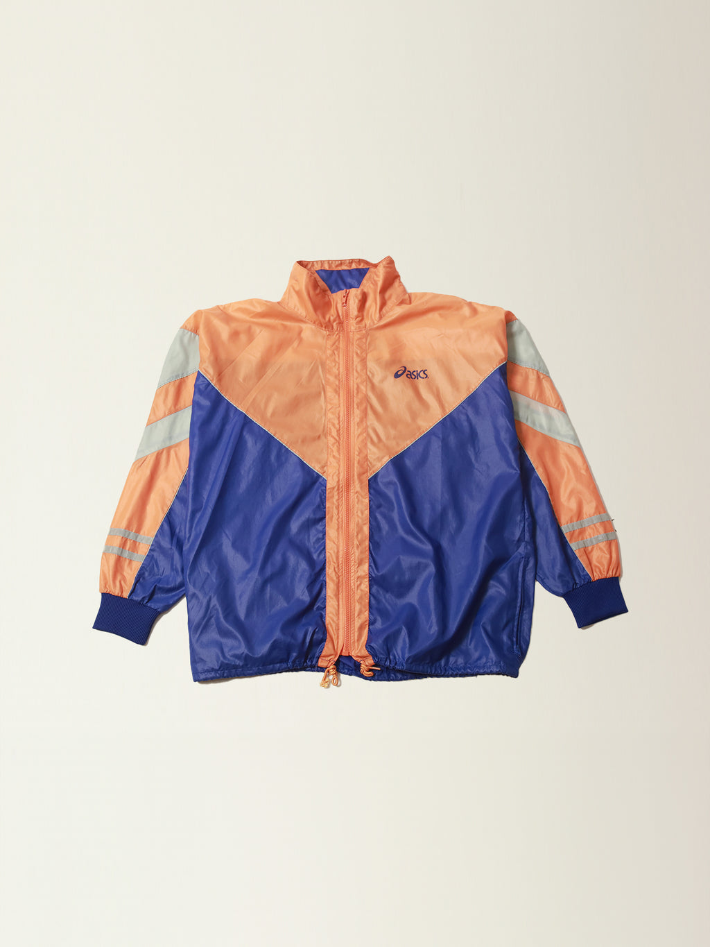 (ss) Asics Orange Blue Jacket M