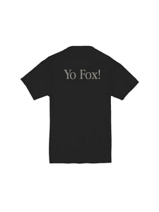 Yo Fox! Tee Vintage - Black