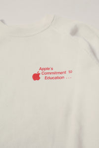 (ss) Apple White sweater XL