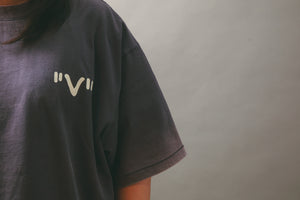 "Forever" Fade-away SS Tee - Black