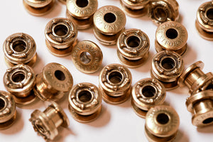 BONES SCREW-ON GROMMETS - BRASS