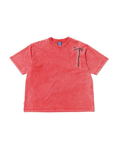 Shoelaces Fade-away Tee - Red