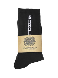 Shaolin Socks - Black Cream